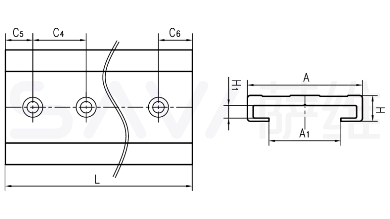 NW01/NR01 导轨与滑块