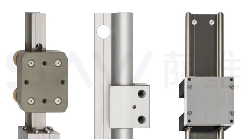 Linear guide rail and carriage