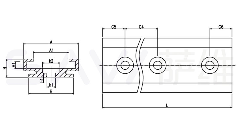 NW06/NR06 (low-profile linear guide)