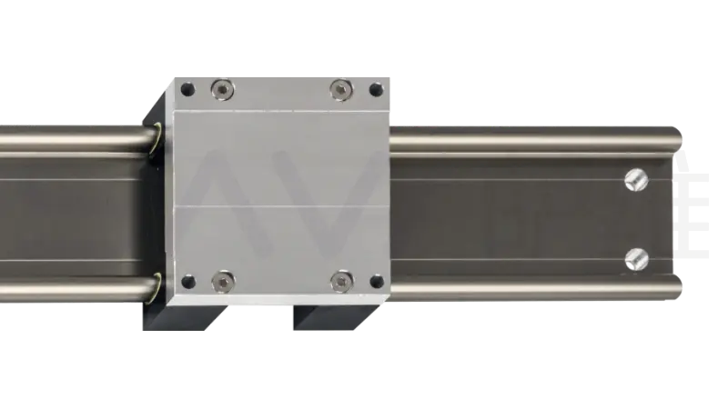 WR02 double round rail system